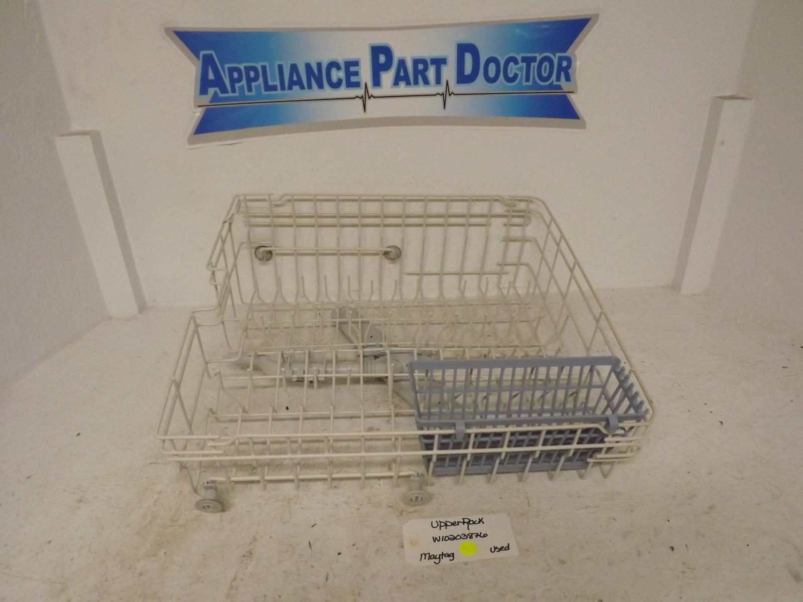 Maytag Dishwasher W10203876 Upper Rack Used Maytag Dishwasher W10203876 Upper Rack Used